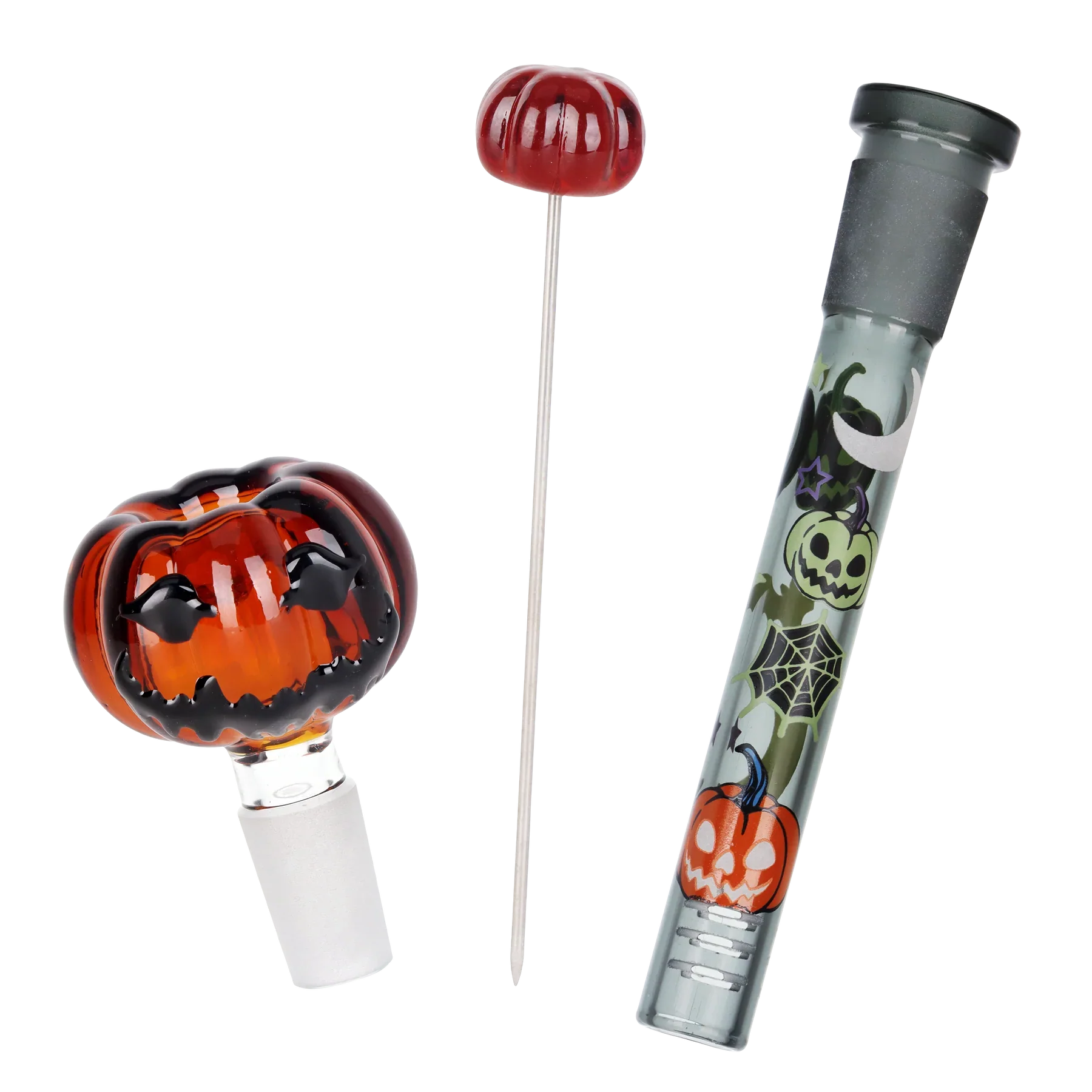 Pulsar 10" Glow Water Pipe & Hand Pipe Set - Halloween Party - Image 3