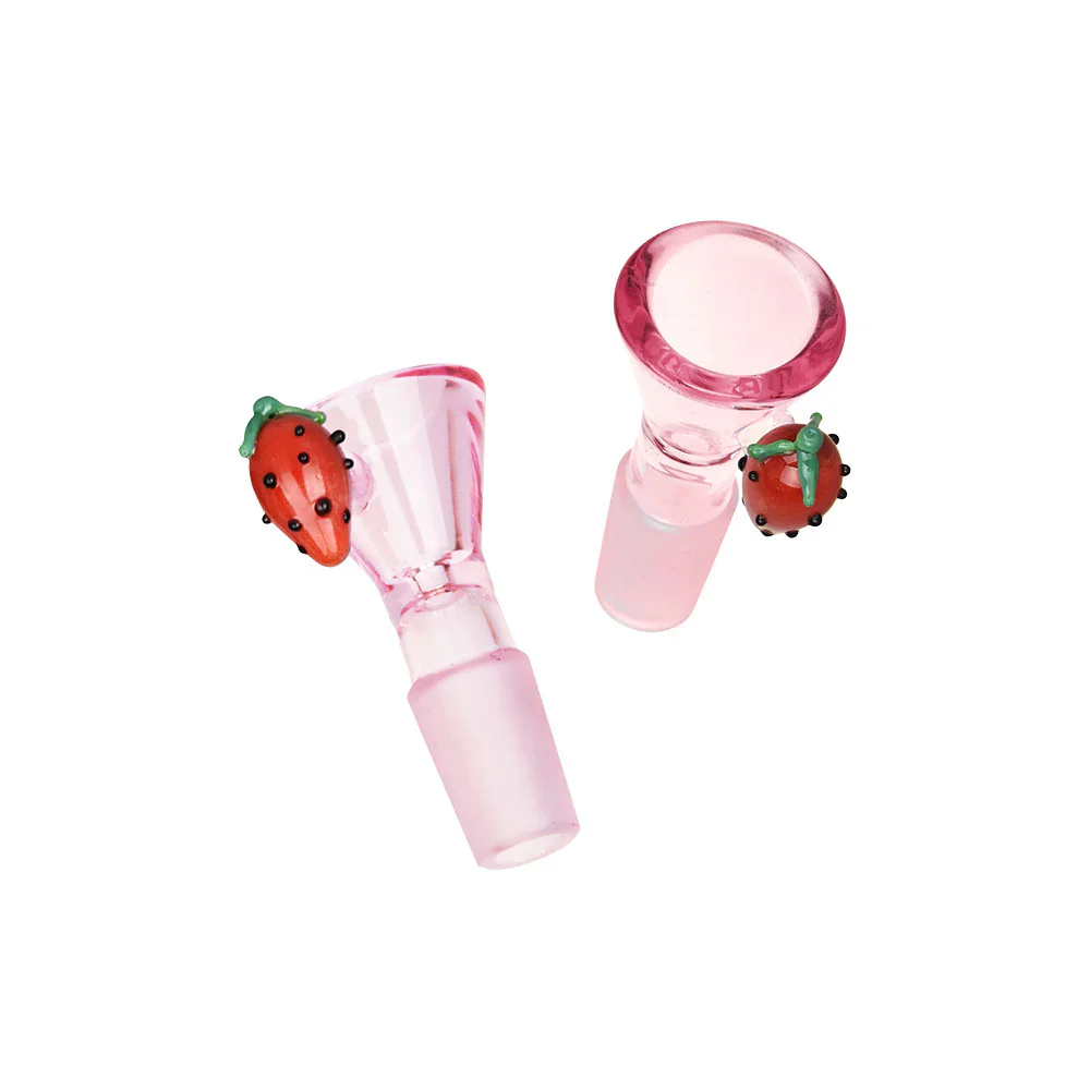 Pulsar Fruit Series 10" Glow Water Pipe & Hand Pipe Set - Strawberry Cough - Image 5