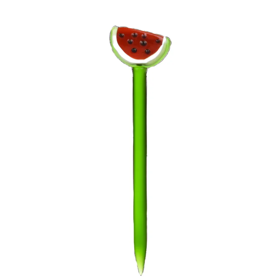 Pulsar Fruit Series 8" Glow Nectar Collector & Dab Rig Set - Watermelon Zkittles SALE - Image 6