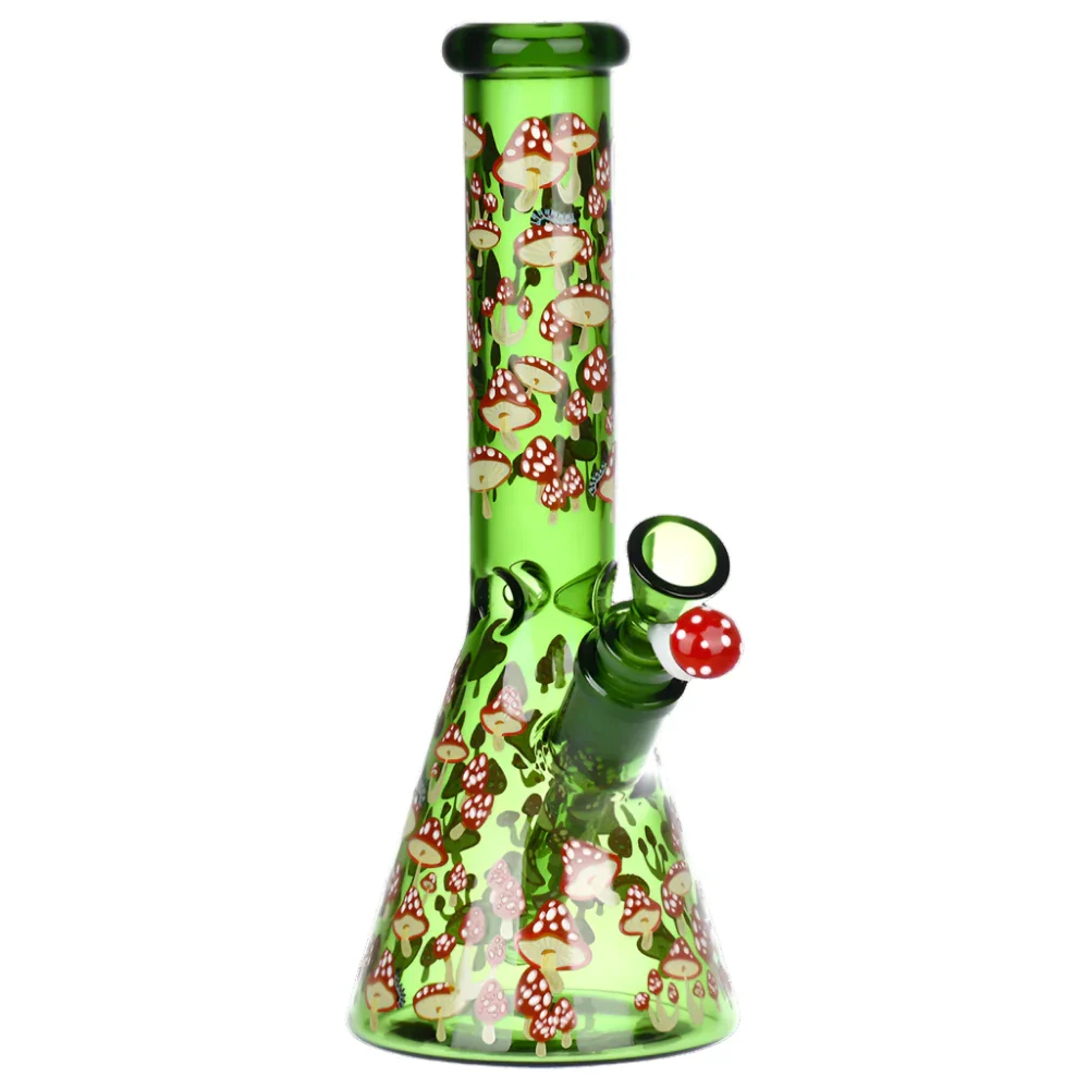 Pulsar Greatest Hits Series 10" Glow Water Pipe & Hand Pipe Set - Shroomiez - Image 2