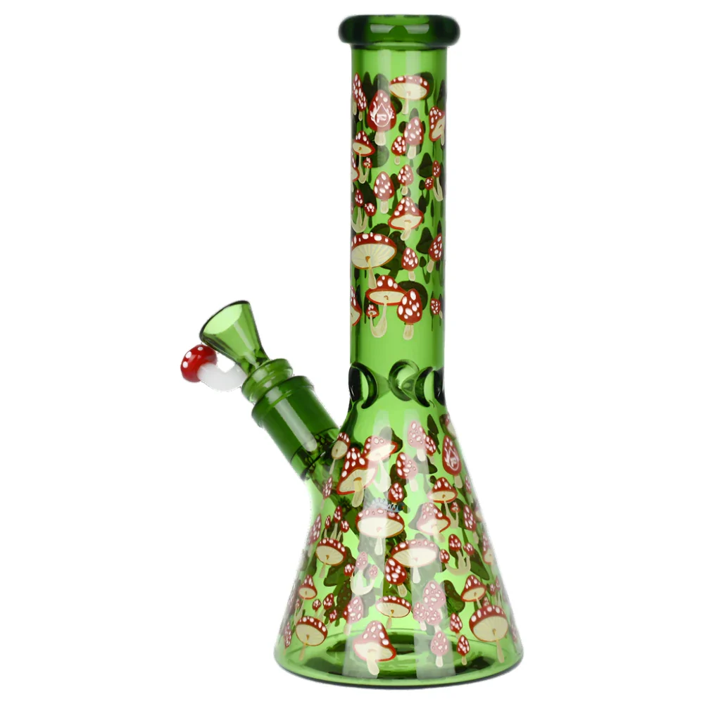 Pulsar Greatest Hits Series 10" Glow Water Pipe & Hand Pipe Set - Shroomiez - Image 4