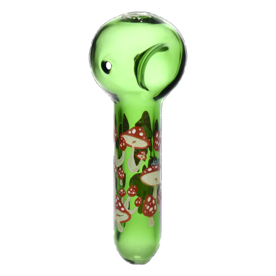 Pulsar Greatest Hits Series 10" Glow Water Pipe & Hand Pipe Set - Shroomiez - Image 8