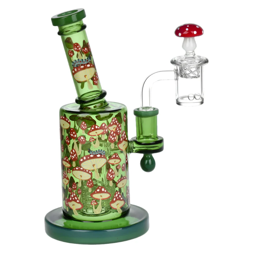 Pulsar Greatest Hits Series 8" Glow Nectar Collector & Dab Rig Set - Shroomiez - Image 2