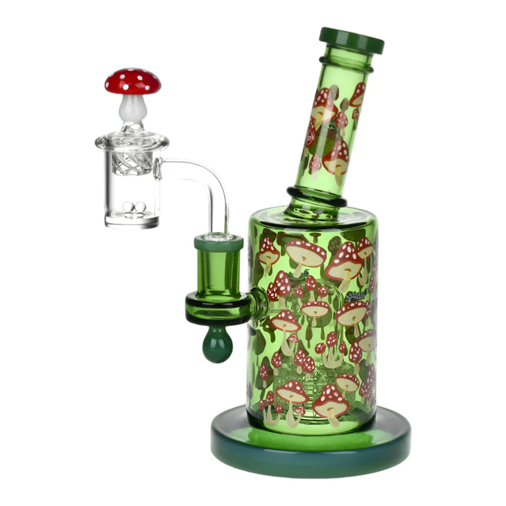 Pulsar Greatest Hits Series 8" Glow Nectar Collector & Dab Rig Set - Shroomiez - Image 3