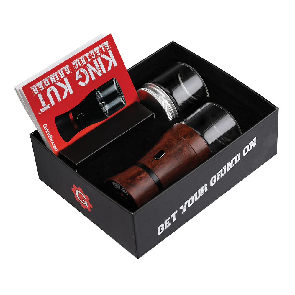 Pulsar King Kut Electric Grinder - Wood Grain - Image 2