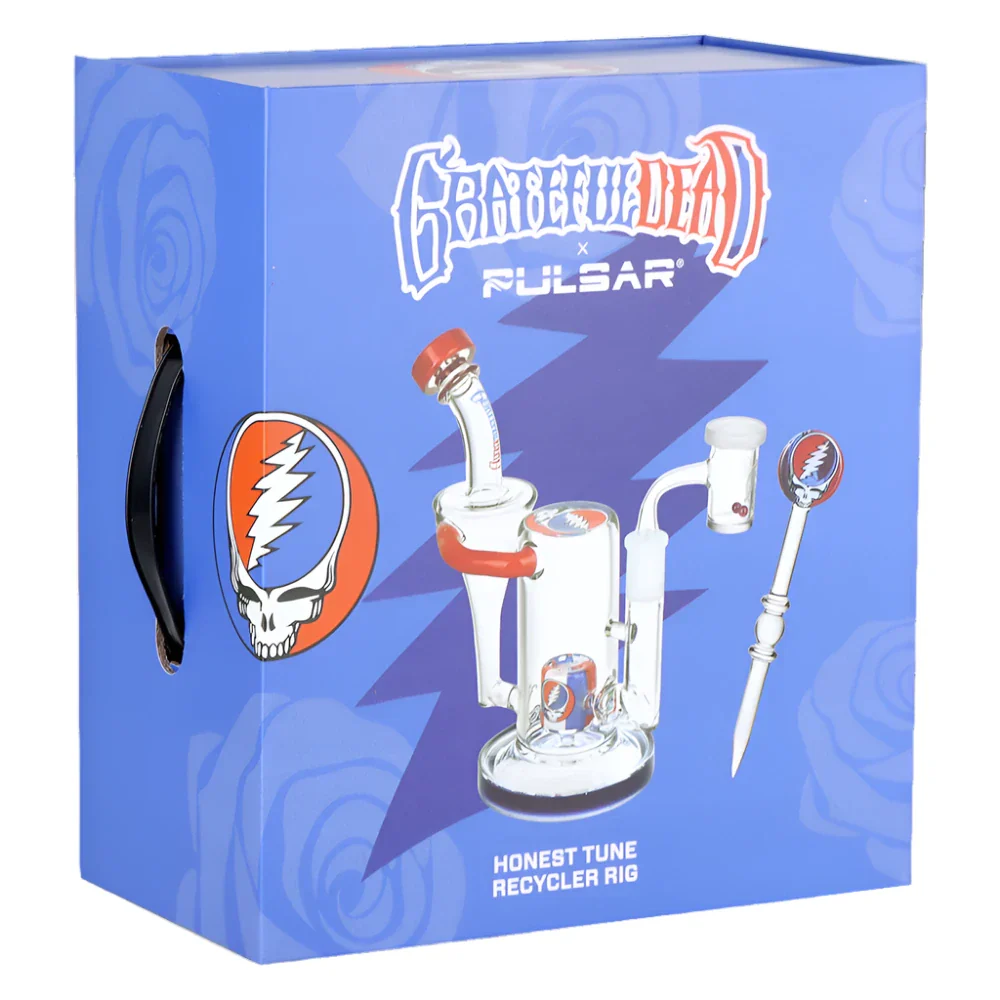 Pulsar x Grateful Dead 8.5" Honest Tune Recycler Rig Set - Image 7