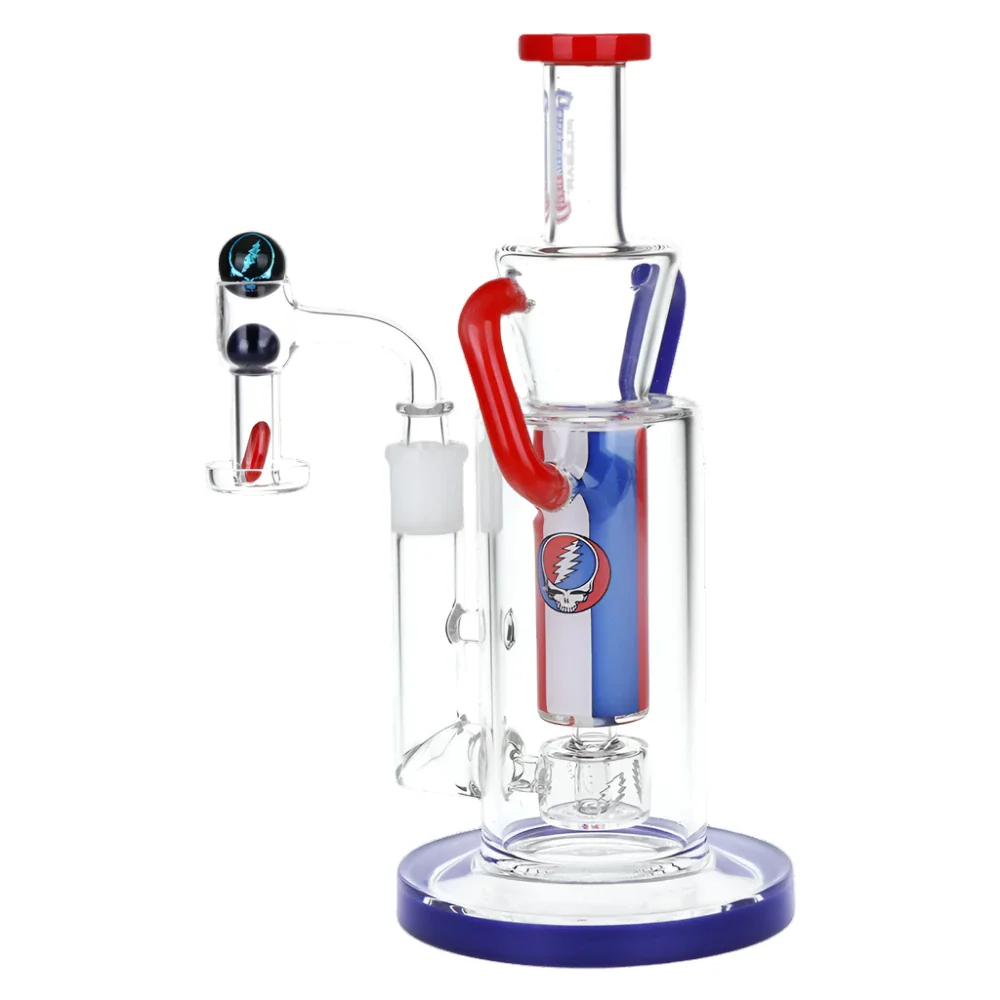 Pulsar x Grateful Dead 9" Cascade Waterfall Recycler Rig Set - Image 2