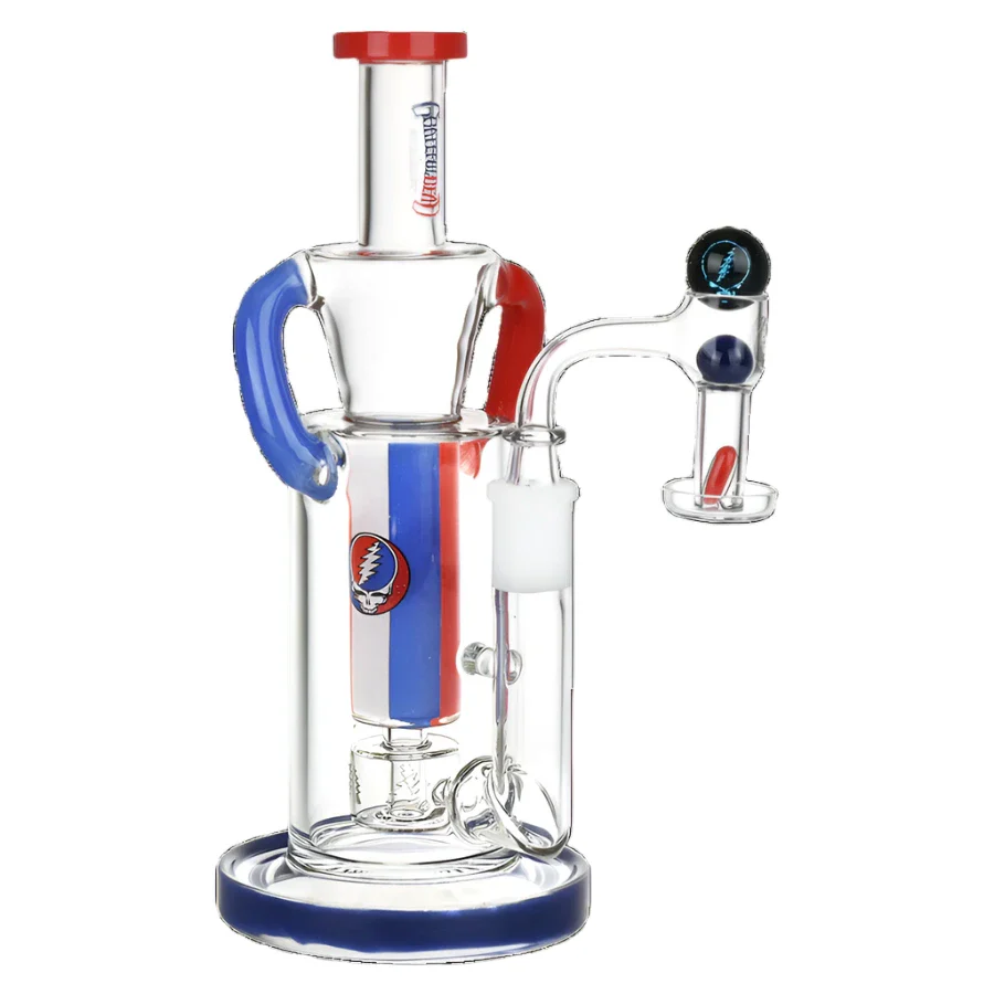 Pulsar x Grateful Dead 9" Cascade Waterfall Recycler Rig Set - Image 3