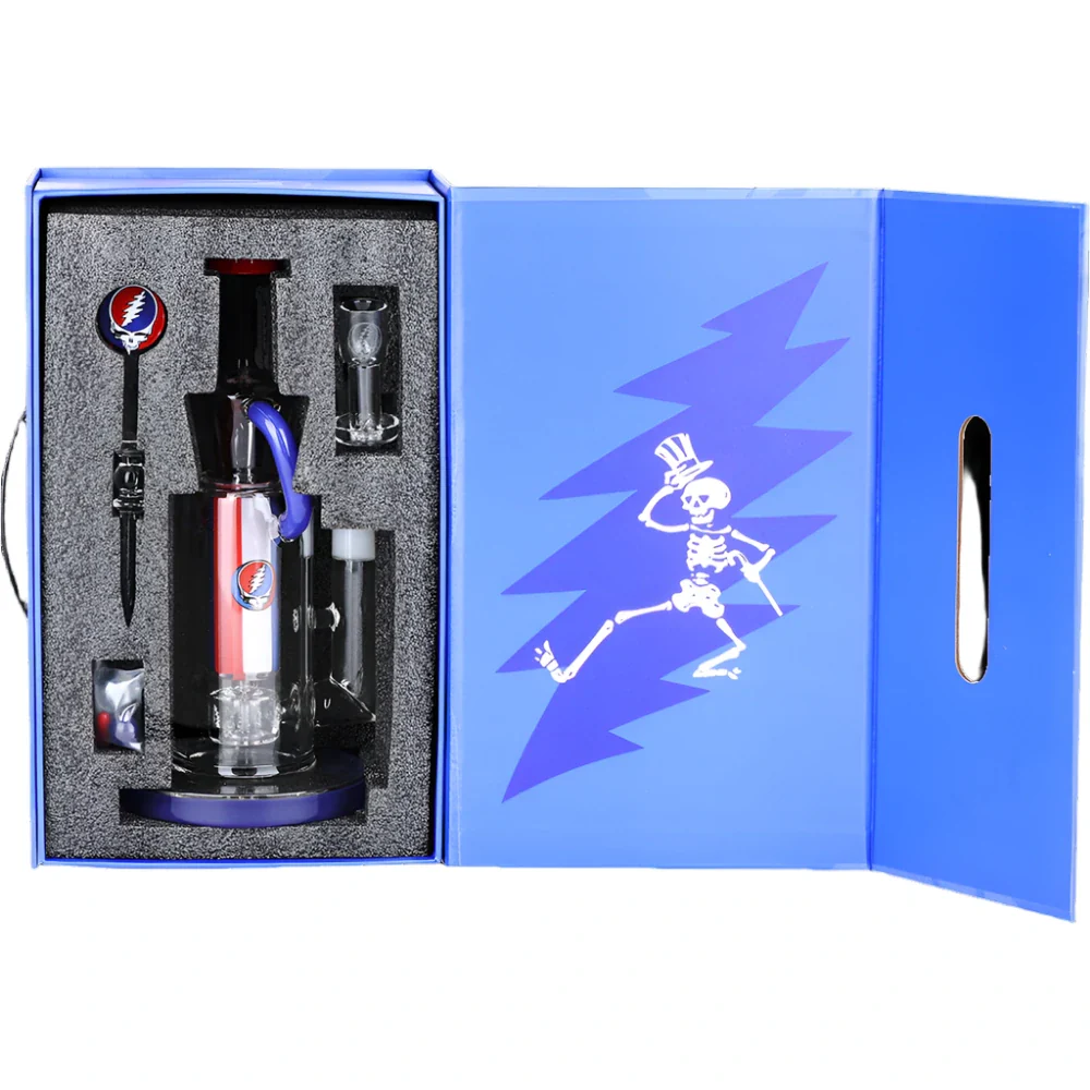 Pulsar x Grateful Dead 9" Cascade Waterfall Recycler Rig Set - Image 5