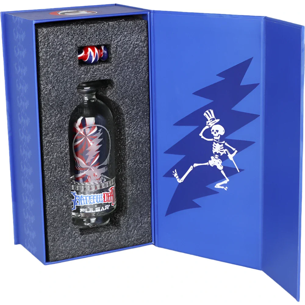 Pulsar x Grateful Dead Sandblast Stealie Puffco Peak Top Set - Image 5