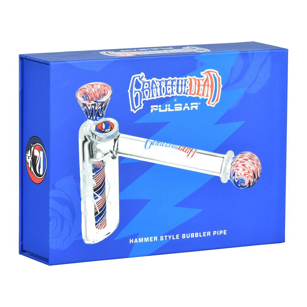 Pulsar x Grateful Dead Wig Wag Hammer Bubbler - Image 3