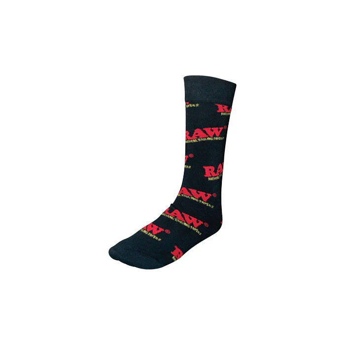 Raw Black Socks