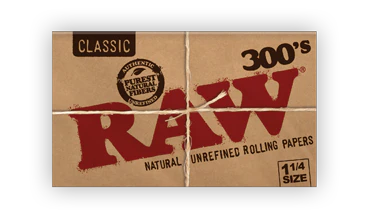 RAW Classic Creaseless 300s Papers 1¼