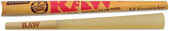 RAW Classic Emperador Cones - 8"