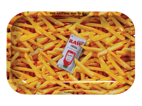 RAW French Fries Rolling Tray - Small