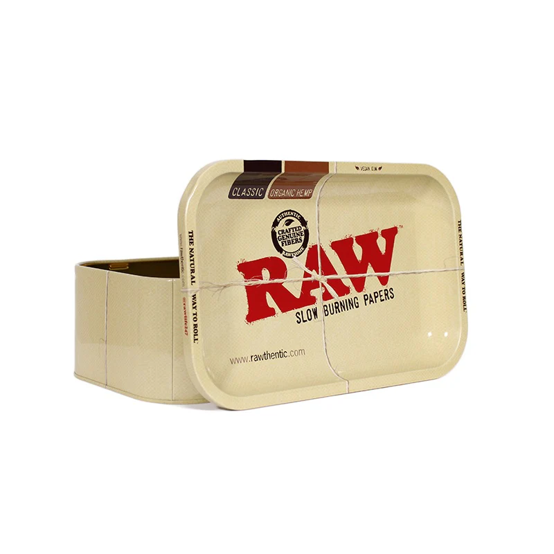 Raw Munchies Metal Storage & Rolling Tray