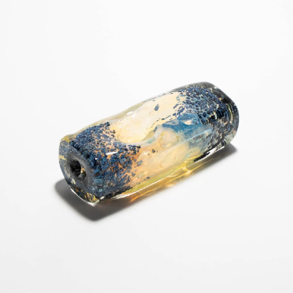 Rectangluar Frit/Fumed Hand Pipe - Image 2