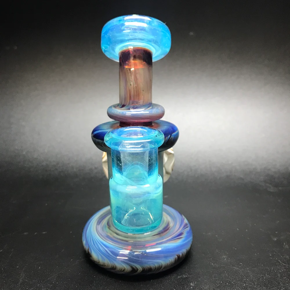 RL Funktional Art Dot Stack Jammer #14 - Amber Purple & Marina / Amber Purple & Marina - Image 4