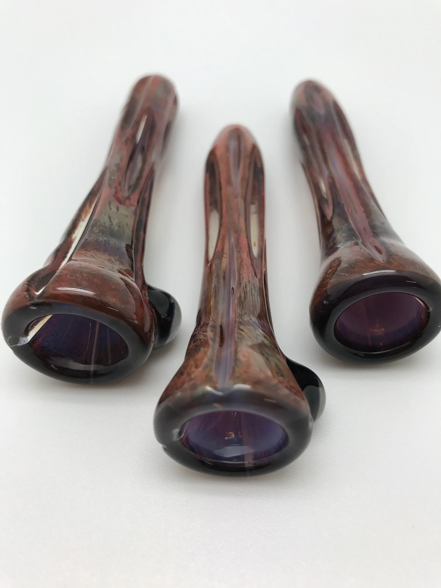 Rotational Science Glass Deep Cut Red Onie - Image 2