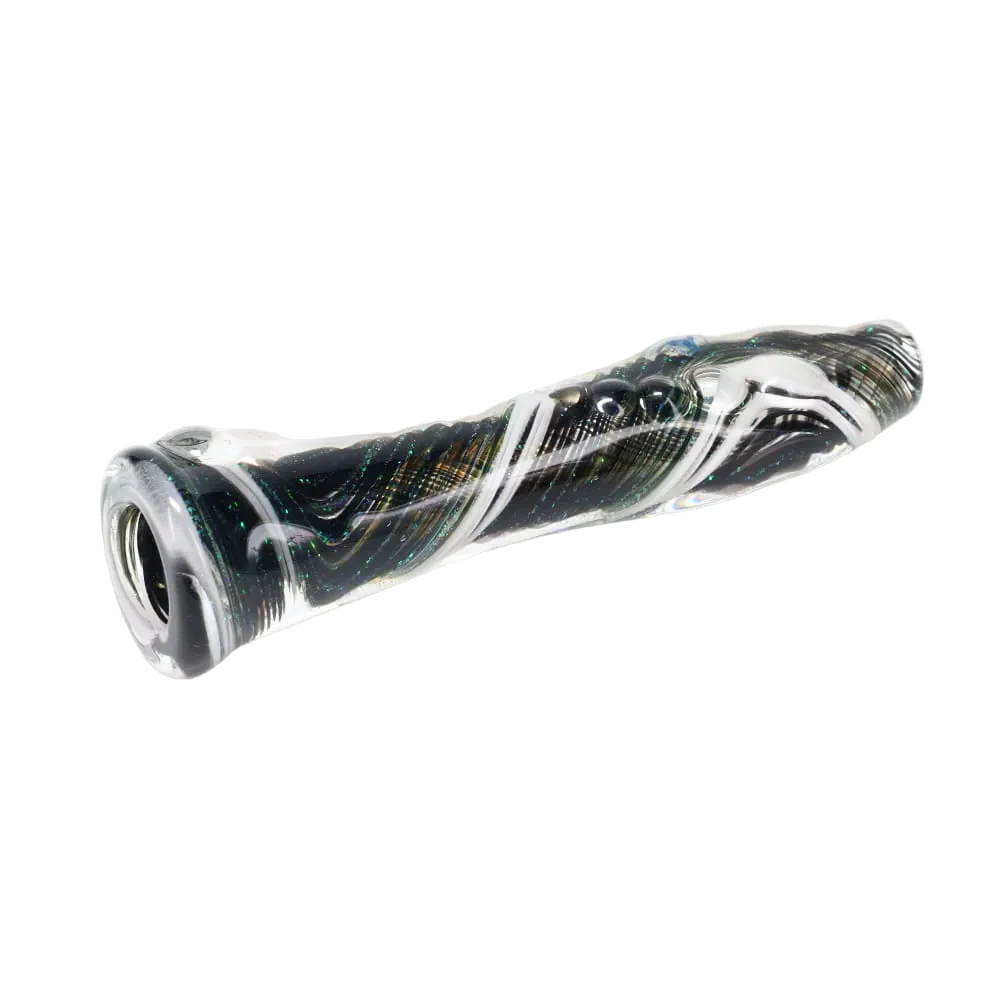 Rotational Science Glass Twist Fillacello Crushed Opal Chillum - Image 4