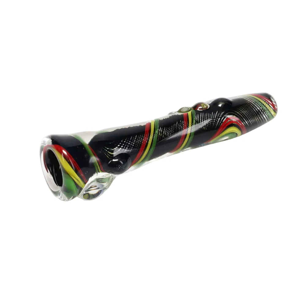 Rotational Science Glass Twist Fillacello Rasta Chillum - Image 3