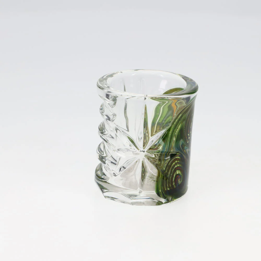 Rotational Science Glass Worked Cut Shot Glass - Image 3