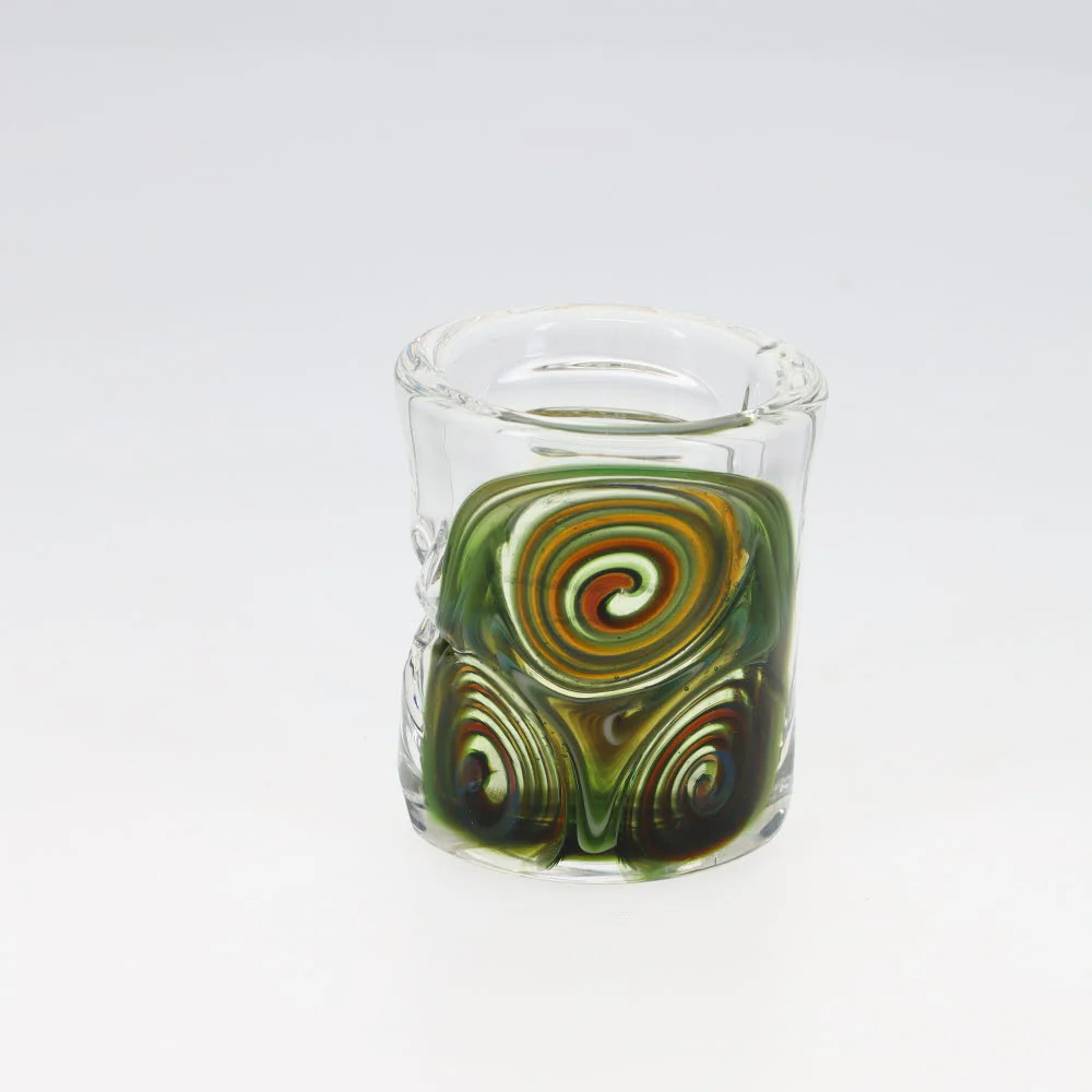 Rotational Science Glass Worked Cut Shot Glass - Image 4