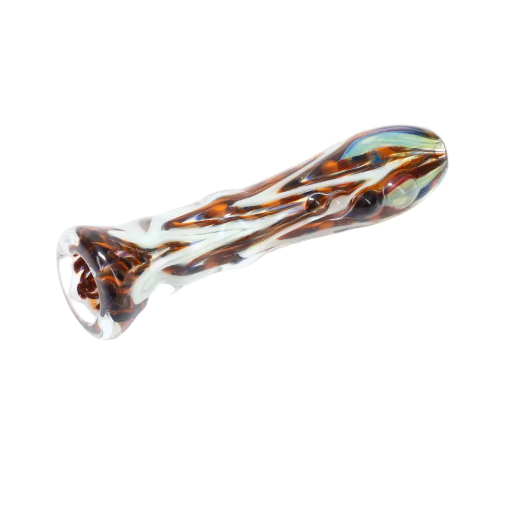 Rotational Science Glass Zig Zag Mixed Color Chillum - Image 4