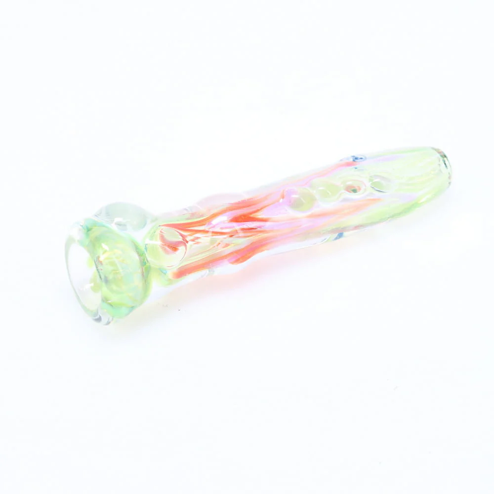 Rotational Science Glass Zig Zag Mixed Color Chillum - Image 6