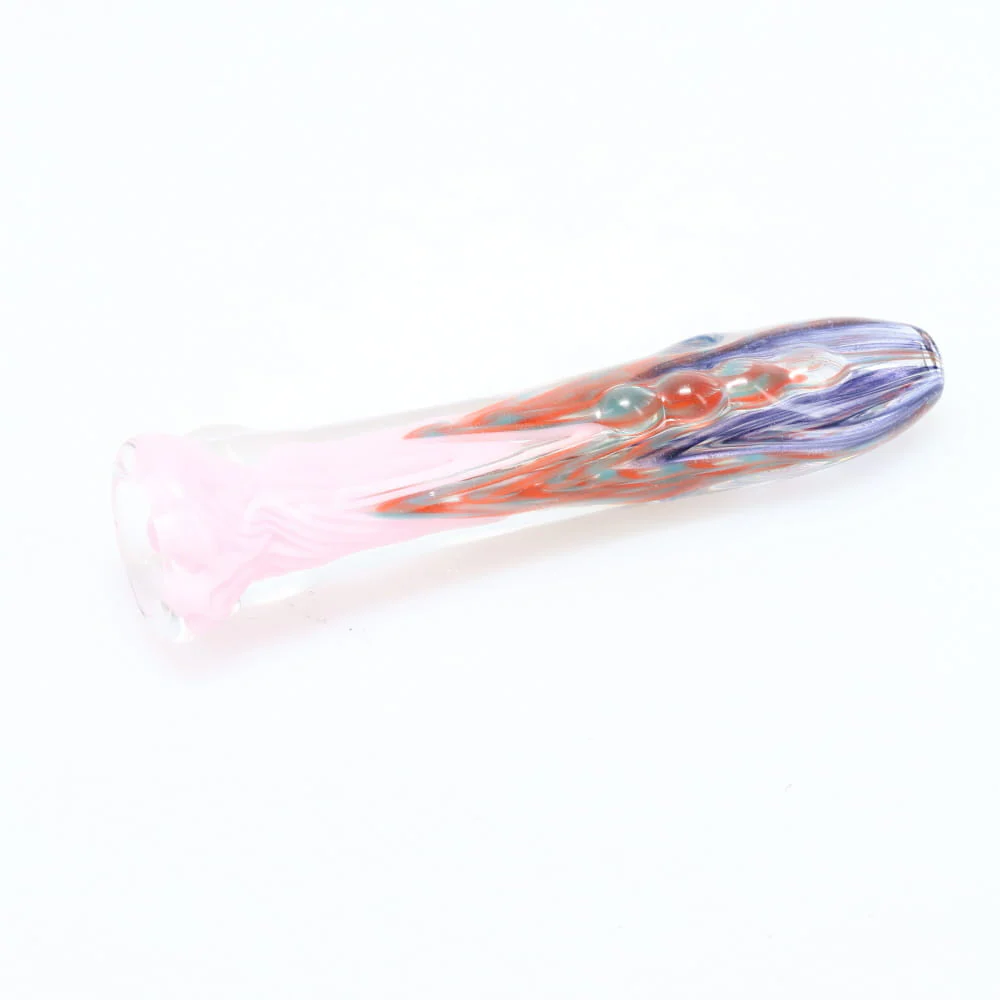 Rotational Science Glass Zig Zag Mixed Color Chillum - Image 7