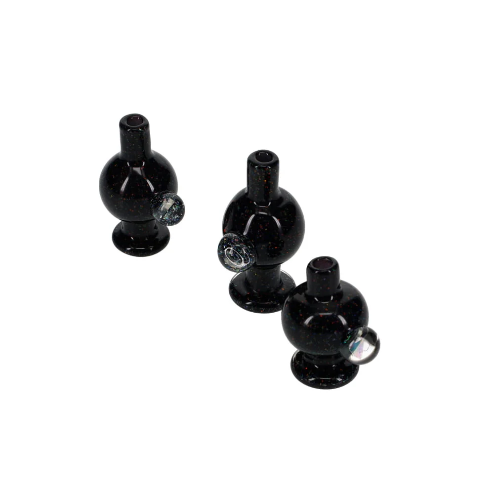Sandberg Glass Black Crushed Opal Bubble Cap - Image 4