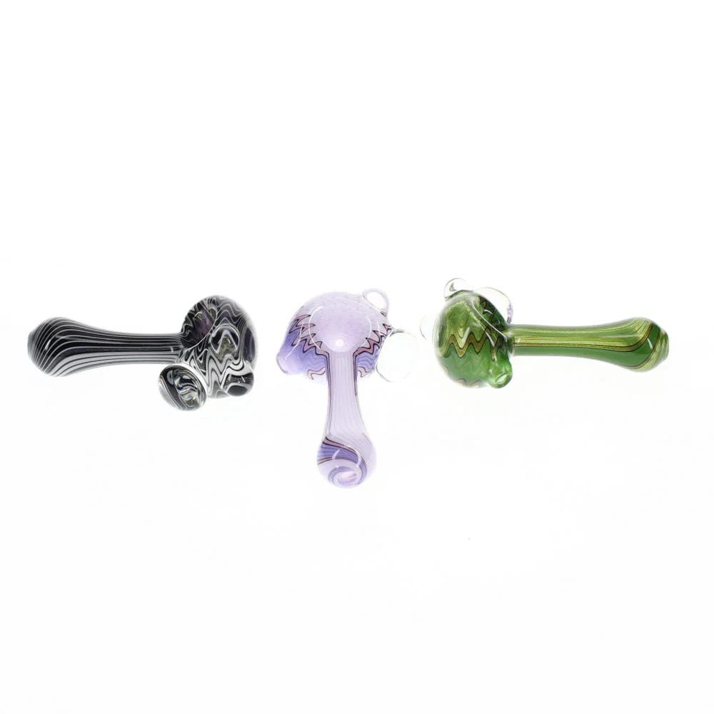 Sanders Glass Line Worked Spoons - Image 3