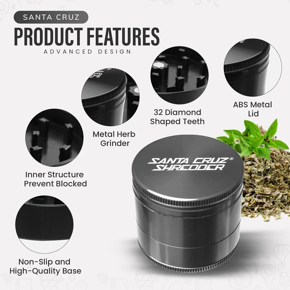 Santa Cruz Shredder 3 Piece Grinder - Medium 2.2 - Image 10