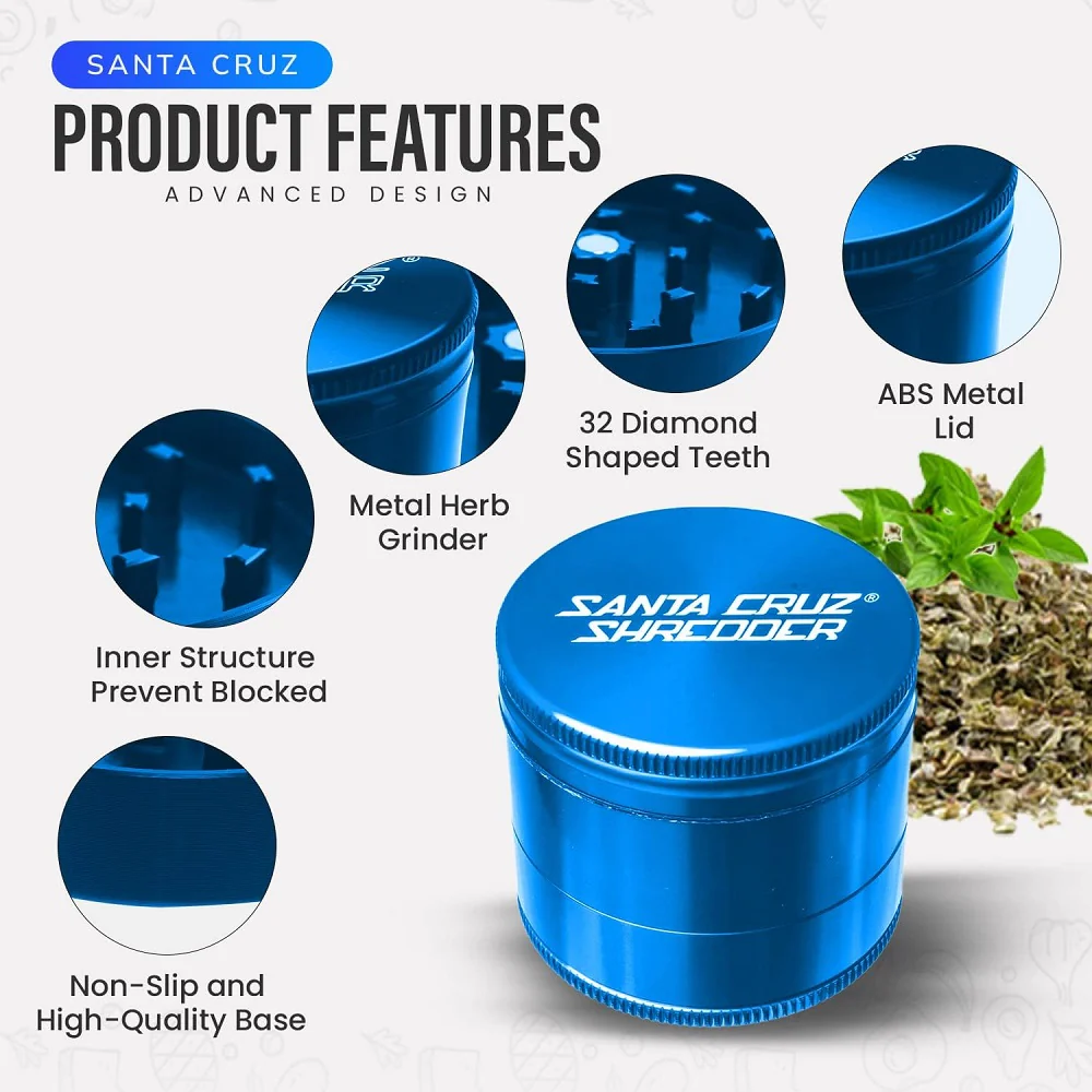Santa Cruz Shredder 3 Piece Grinder - Medium 2.2 - Image 18