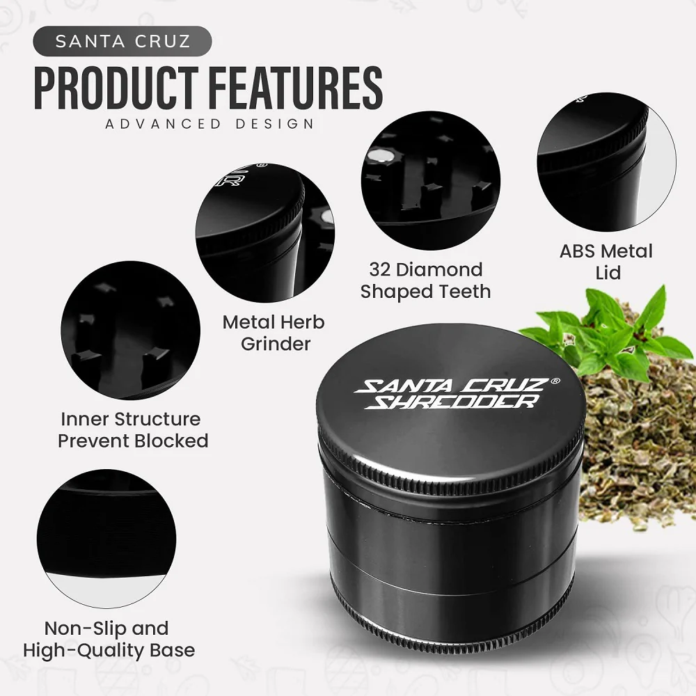 Santa Cruz Shredder 3 Piece Grinder - Medium 2.2 - Image 22