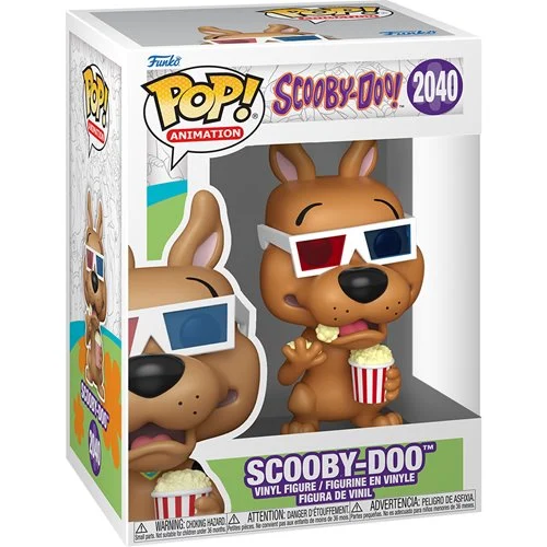 Scooby-Doo with Popcorn Funko Pop! Vinyl Figure #2040 - Image 2