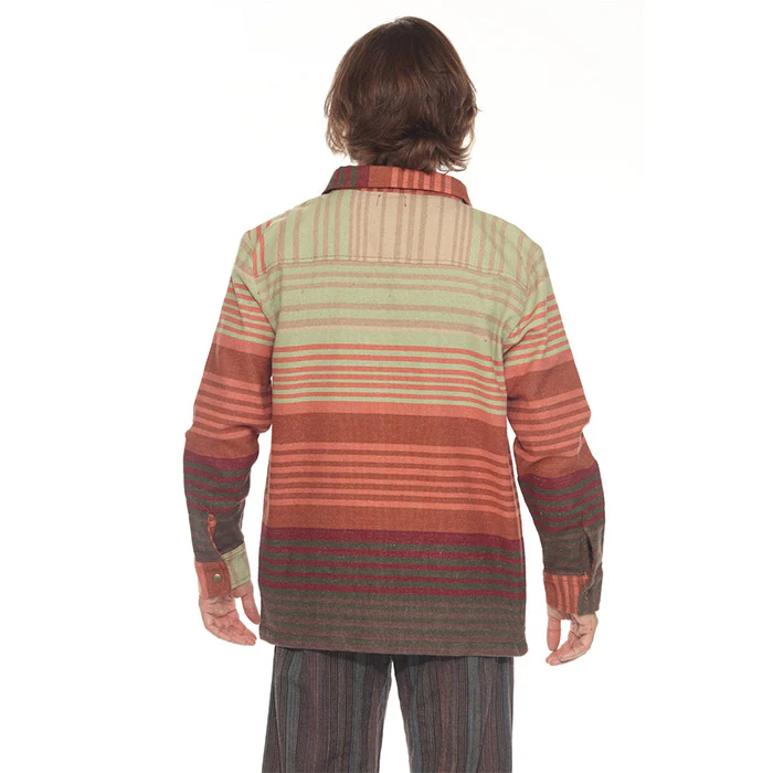 Sediment Zipper Shirt Jacket in Mesa - Image 3