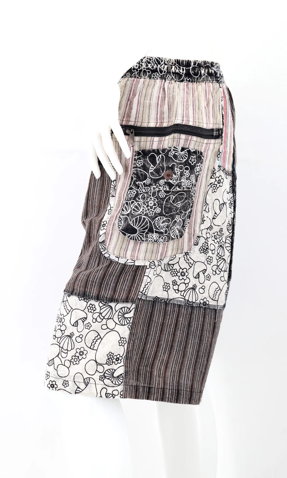 Shroom Patchwork Shorts - Image 3