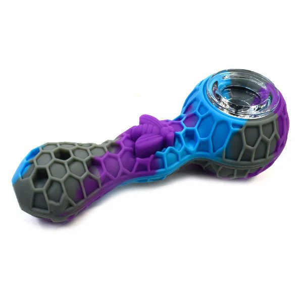 Silicone Bee Hand Pipe - Image 2
