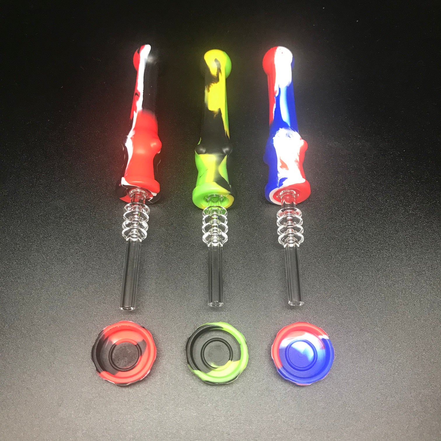 Silicone Nectar Collector + Quartz Tip - Image 2