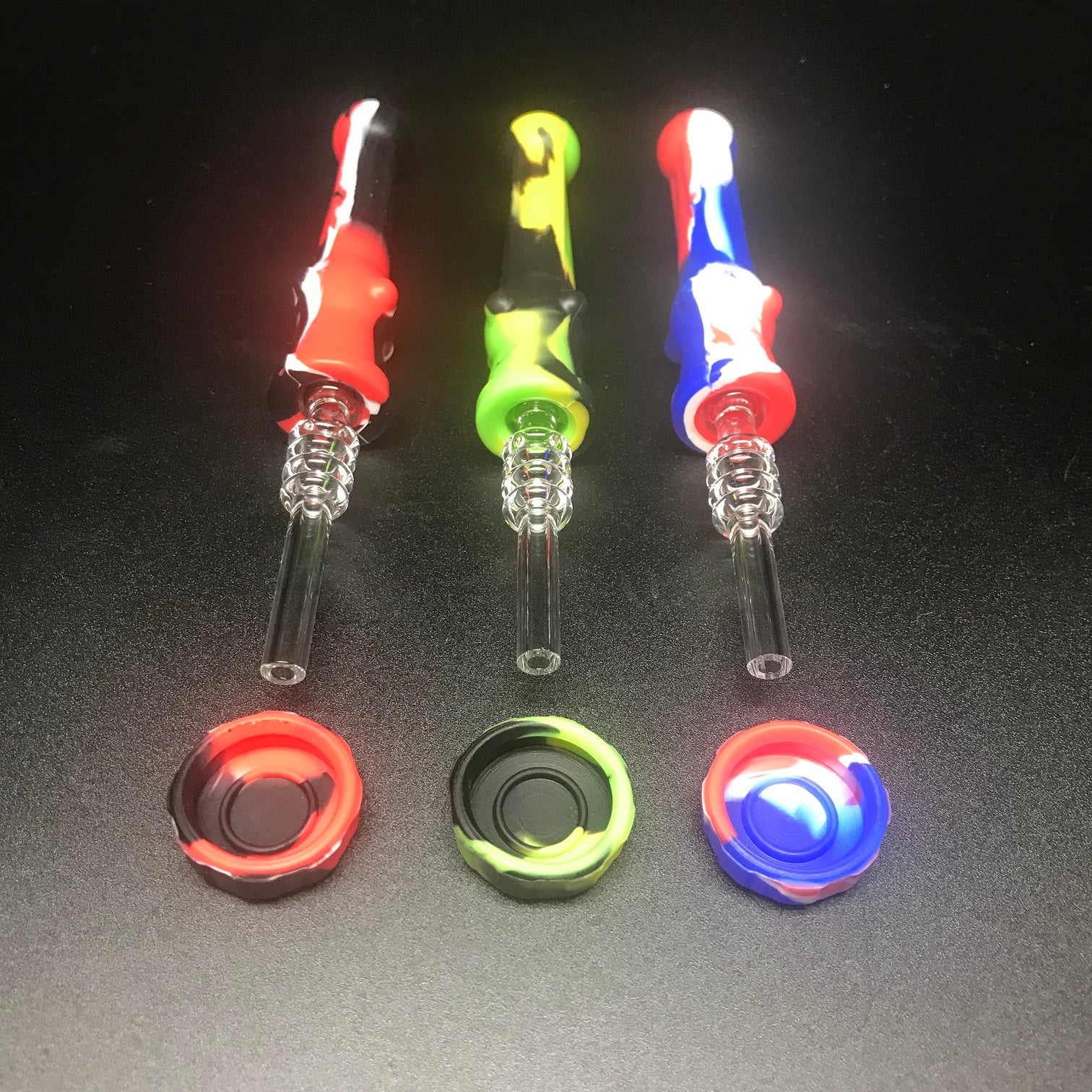 Silicone Nectar Collector + Quartz Tip - Image 3