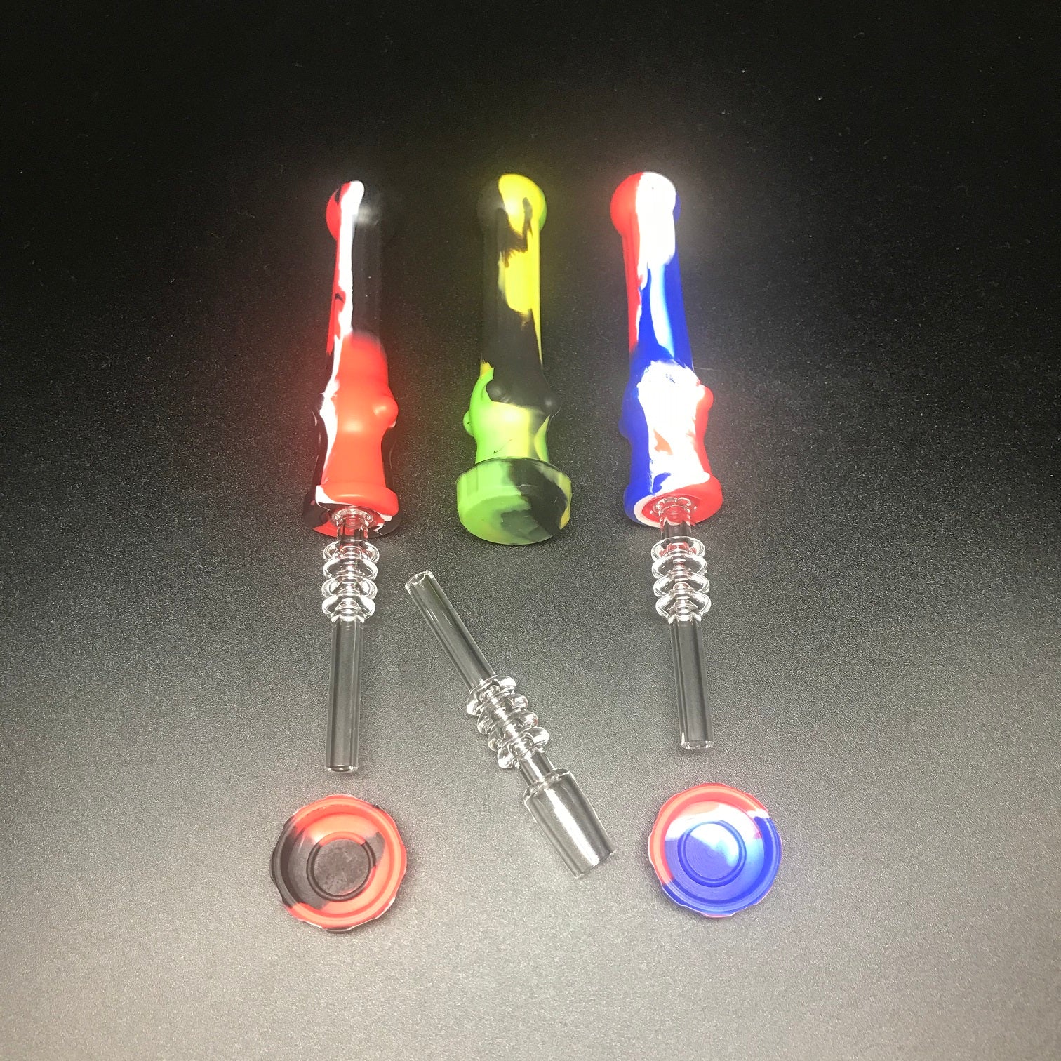 Silicone Nectar Collector + Quartz Tip - Image 4
