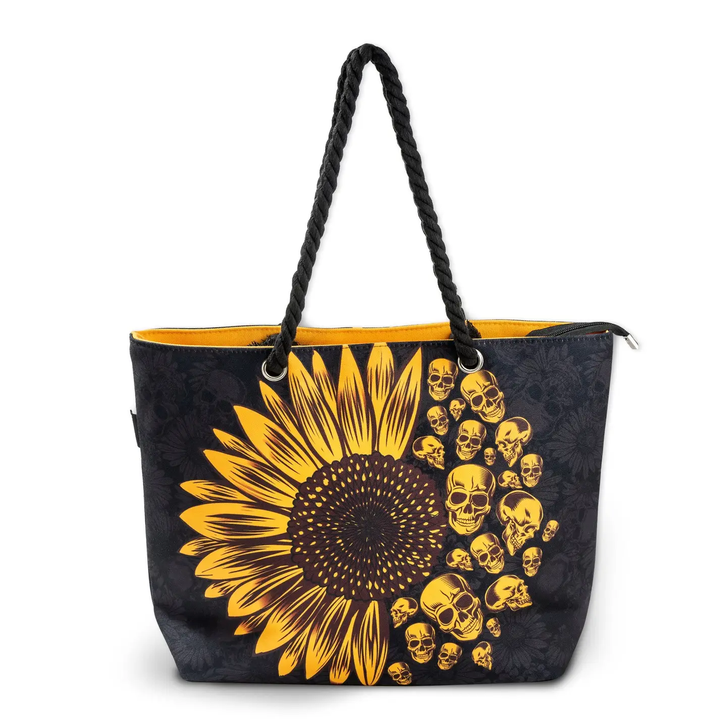 Skullistic Sunflower Skulls Shoulder Bag - Image 2