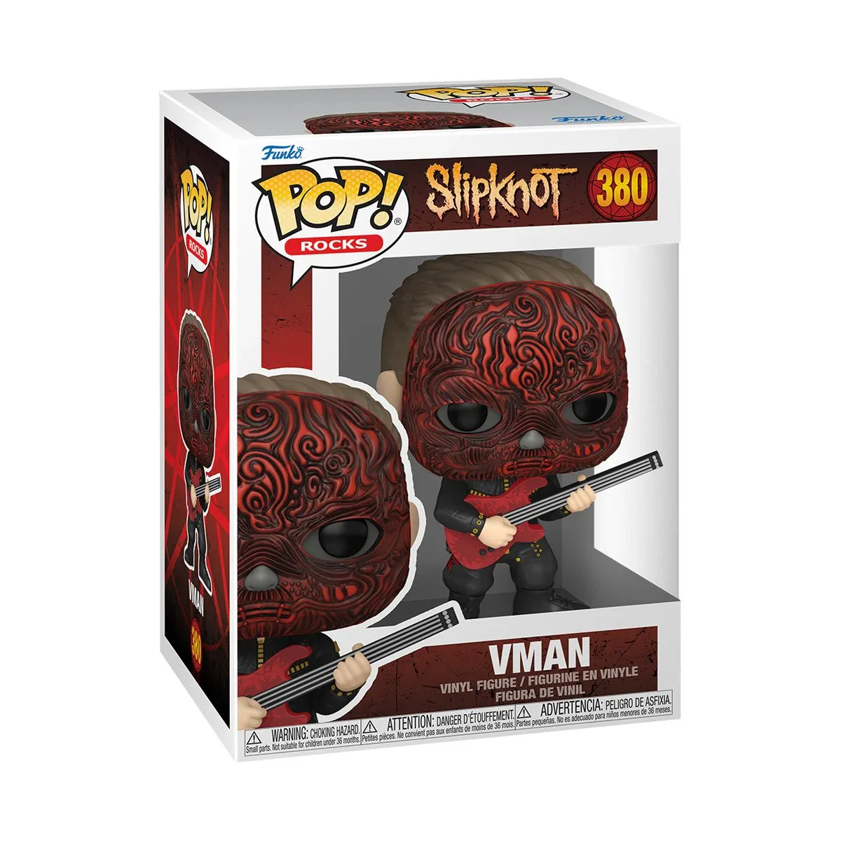 Slipknot VMan with Guitar Funko Pop! Vinyl Figure #380 - Image 3