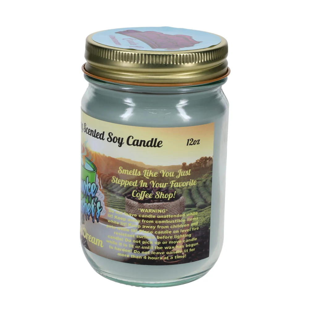 Smoke Smashers Odor Smashing Scented Soy Candle - Caffeine Dream - Image 3