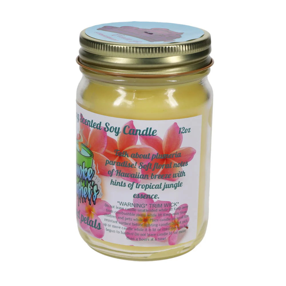Smoke Smashers Odor Smashing Scented Soy Candle - Island Petals - Image 3