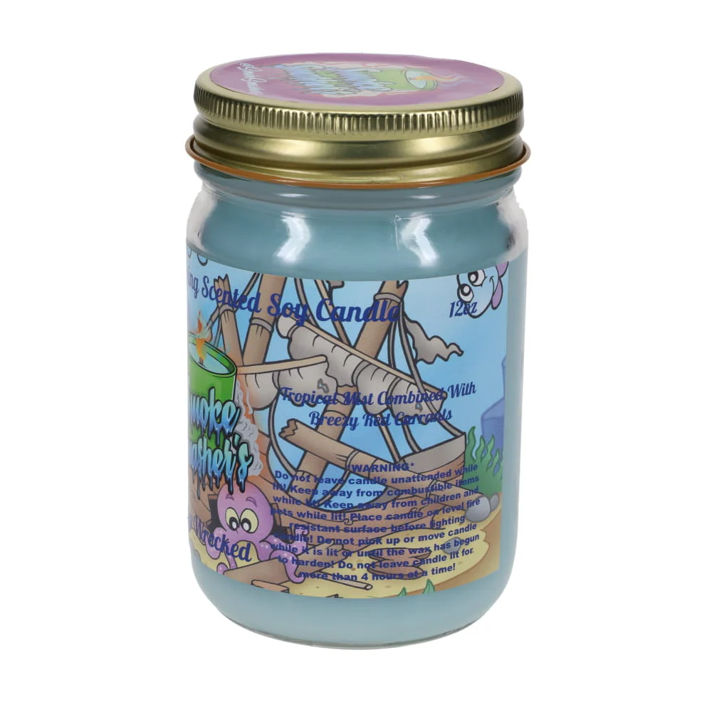 Smoke Smashers Odor Smashing Scented Soy Candle - Ship Wrecked - Image 3