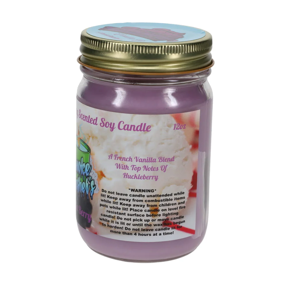 Smoke Smashers Odor Smashing Scented Soy Candle - Vanilla Berry - Image 3