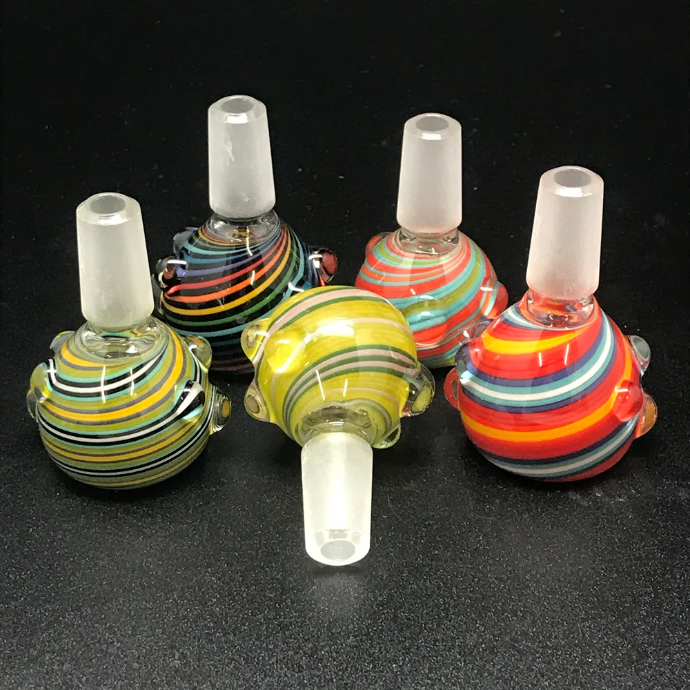 14mm Spiral Color Push Bowl Slide - Image 2