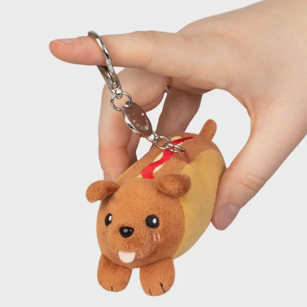 Squishable Dachshund Hot Dog - Micro 3"